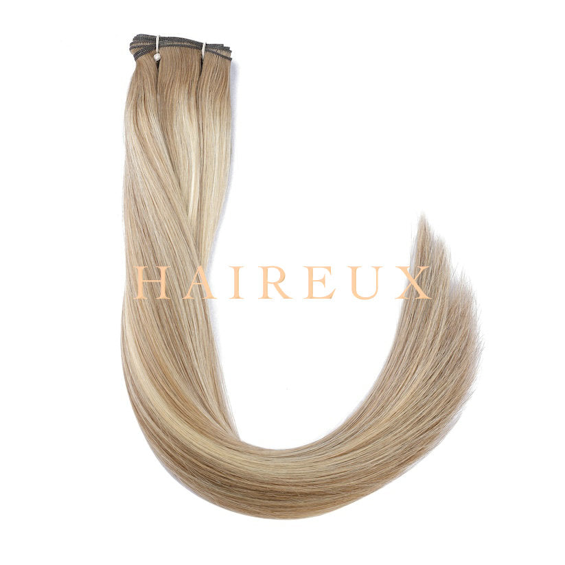 New Arrival High quality 12A Grade IBE Series KAIGAN Slavic Hair Micro Wefts