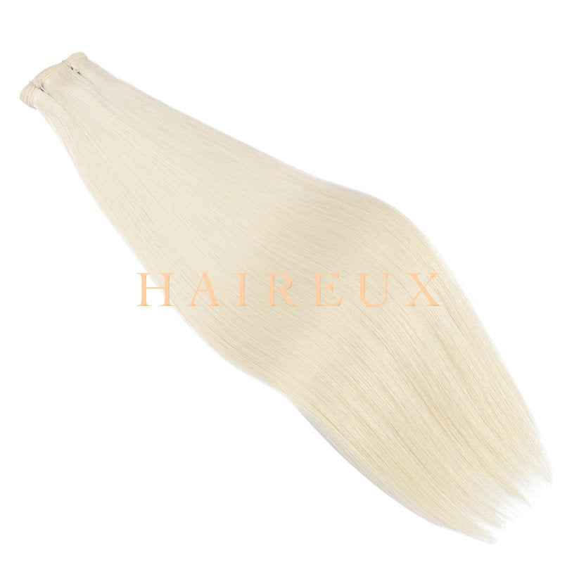 New Arrival High quality 12A Grade IBE Series ASH Blonde Slavic Hair Micro Wefts