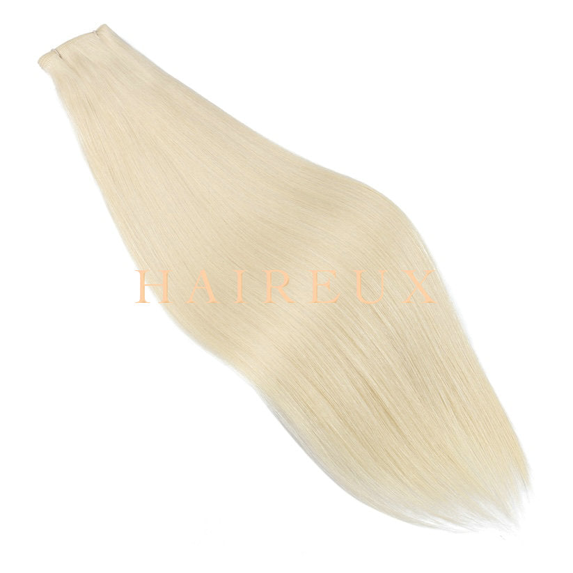 New Arrival High quality 12A Grade IBE Series Blonde Color Slavic Hair Micro Wefts