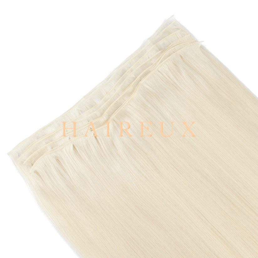 New Arrival High quality 12A Grade IBE Series ASH Blonde Slavic Hair Micro Wefts