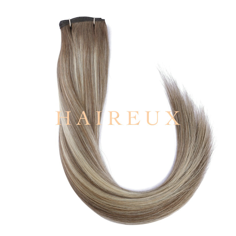 New Arrival High quality 12A Grade IBE Series Balayage 8N-6/60 Slavic Hair Micro Wefts