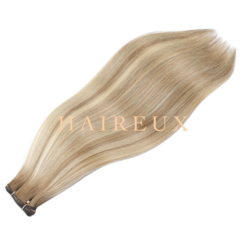 New Arrival High quality 12A Grade IBE Series KAIGAN Slavic Hair Micro Wefts