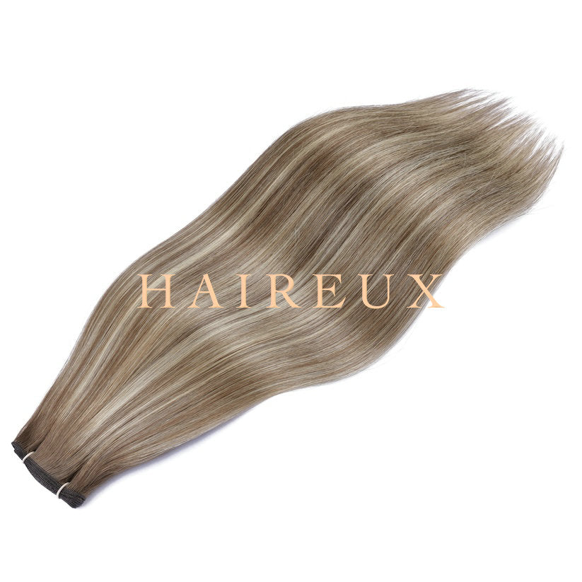 New Arrival High quality 12A Grade IBE Series Balayage 8N-6/60 Slavic Hair Micro Wefts