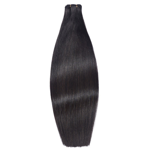 # 1B West European Hand Tied Extensions With Cut Points